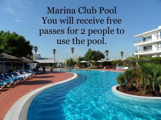 Angies Marina Apartment, Includes 2 Free Passes For The Marina Pool Lagos Extérieur photo